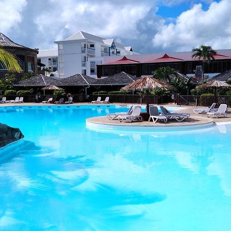 Studio avec GRANDE PISCINE, PLAGE Cannelle Caraïbes Saint-Francois  Extérieur photo