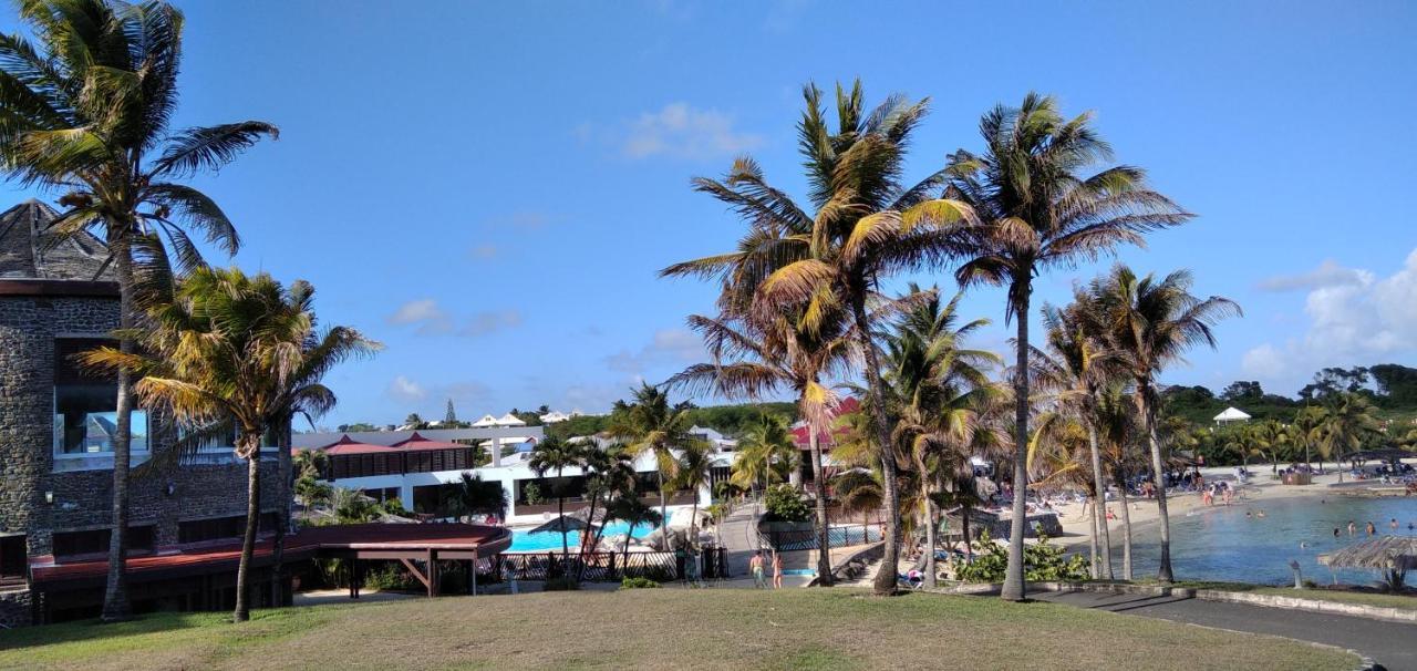 Studio avec GRANDE PISCINE, PLAGE Cannelle Caraïbes Saint-Francois  Extérieur photo