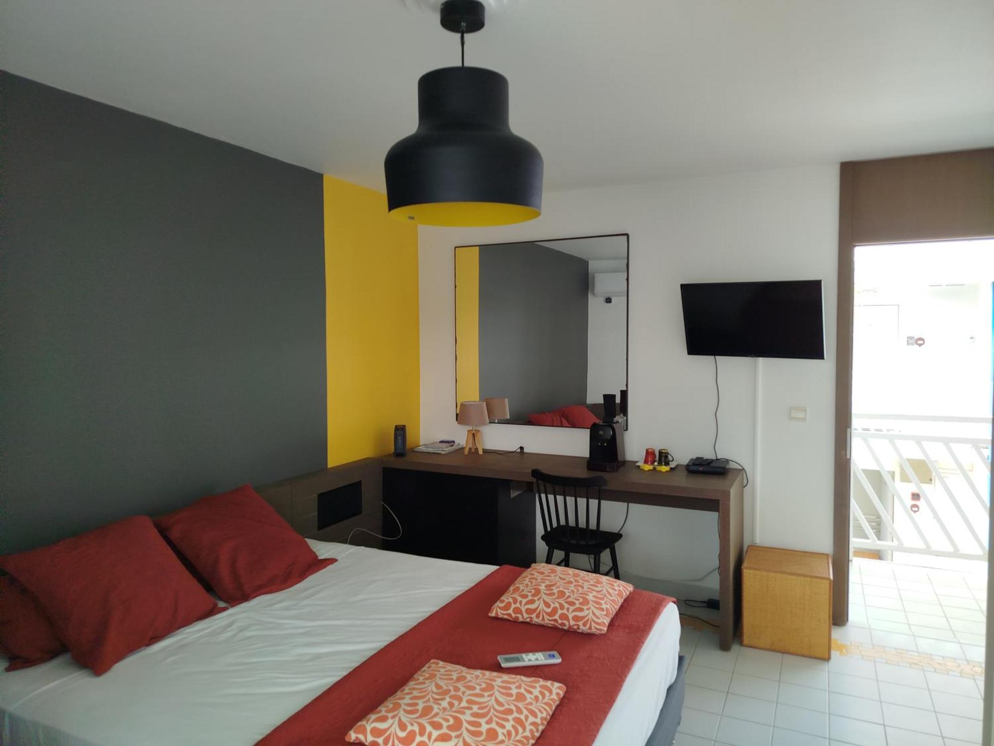 Studio avec GRANDE PISCINE, PLAGE Cannelle Caraïbes Saint-Francois  Extérieur photo